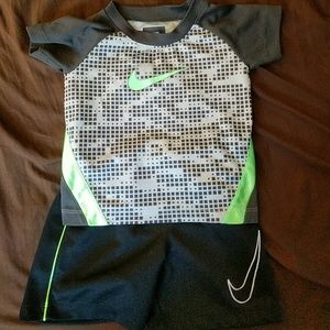 Baby Boy Nike Shirt and Shorts